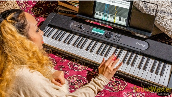Перейти к началу галереи изображений Синтезатор CASIO LK-S450C7